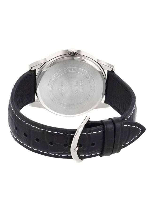 CASIO Women's Leather Analog Watch LTP-1303L-1AV - Image 2