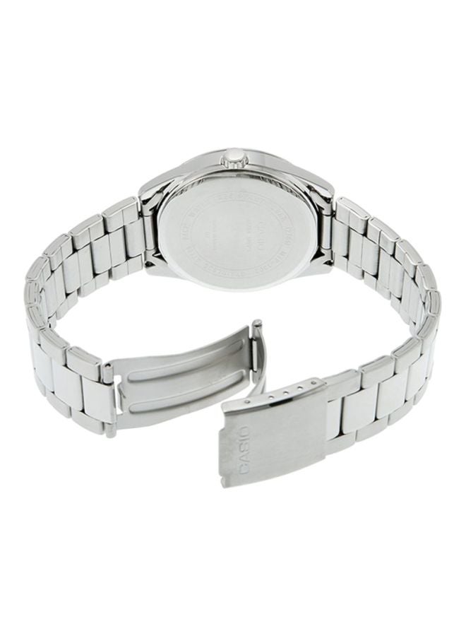 كاسيو ساعة يد بعقارب بسوار من الإستانلس إستيل طراز MTP-1302D-7A2V للرجال - Image 2