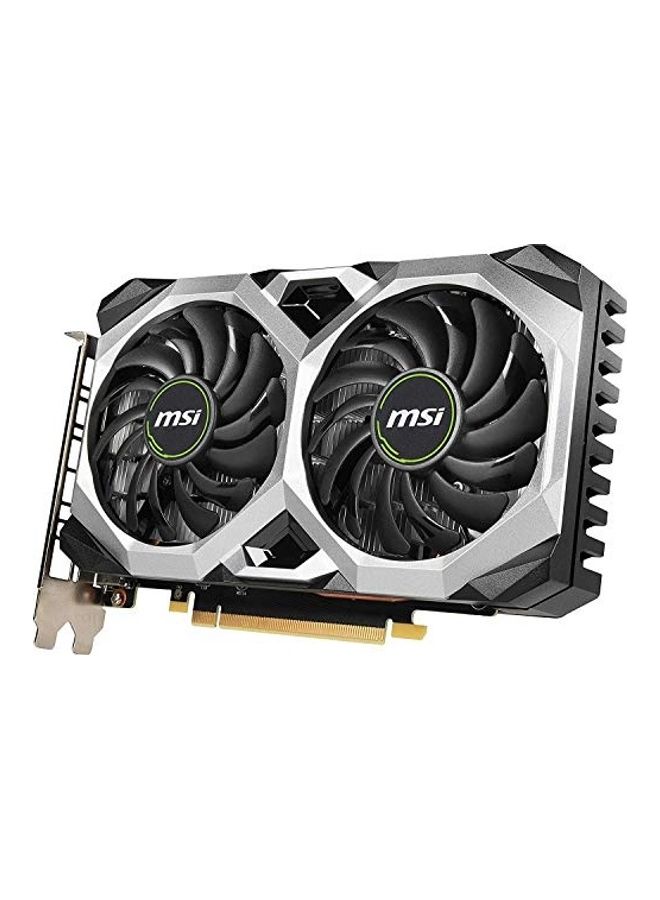 MSI - GeForce GTX 1660 Super Ventus XS OC 6GB 192-Bit GDDR6 Graphics Card Black/Silver - Image 1