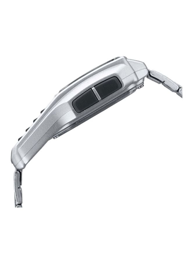 CASIO Men's Stainless Steel Digital Wrist Watch DBC-32D-1A - 50 mm - Silver - Image 3