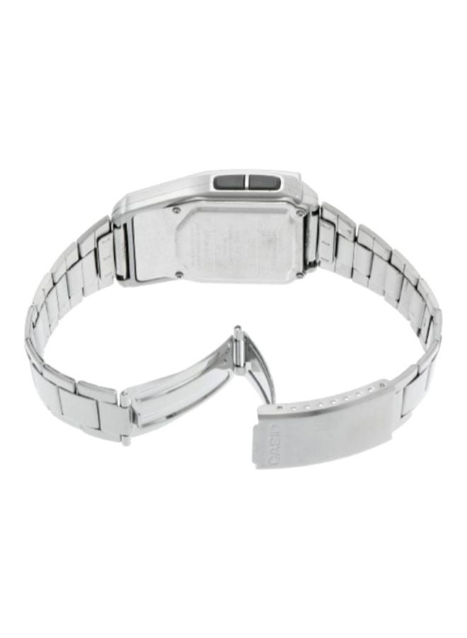 CASIO Men's Stainless Steel Digital Wrist Watch DBC-32D-1A - 50 mm - Silver - Image 2