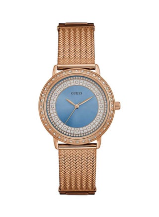 Girls' Water Resistant Stainless Steel Analog Watch W0836L1
