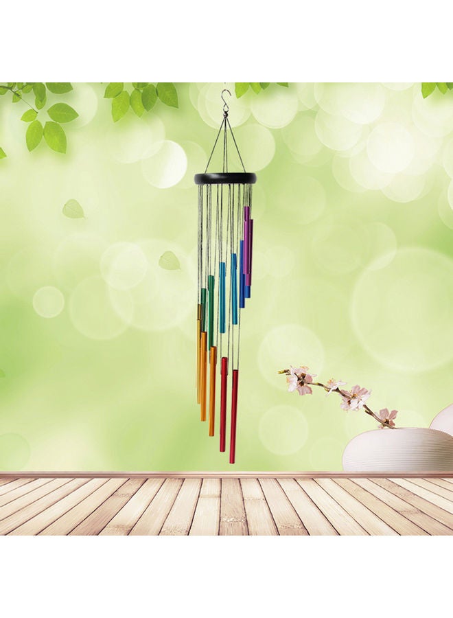 Generic - Eye-Catching Rust-Proof Spiral Hanging Wind Chime Multicolour - Image 1