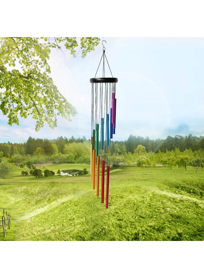 Generic - Eye-Catching Rust-Proof Spiral Hanging Wind Chime Multicolour - Image 1