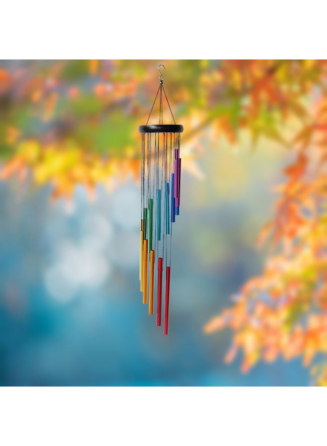 Generic - Eye-Catching Rust-Proof Spiral Hanging Wind Chime Multicolour - Image 1
