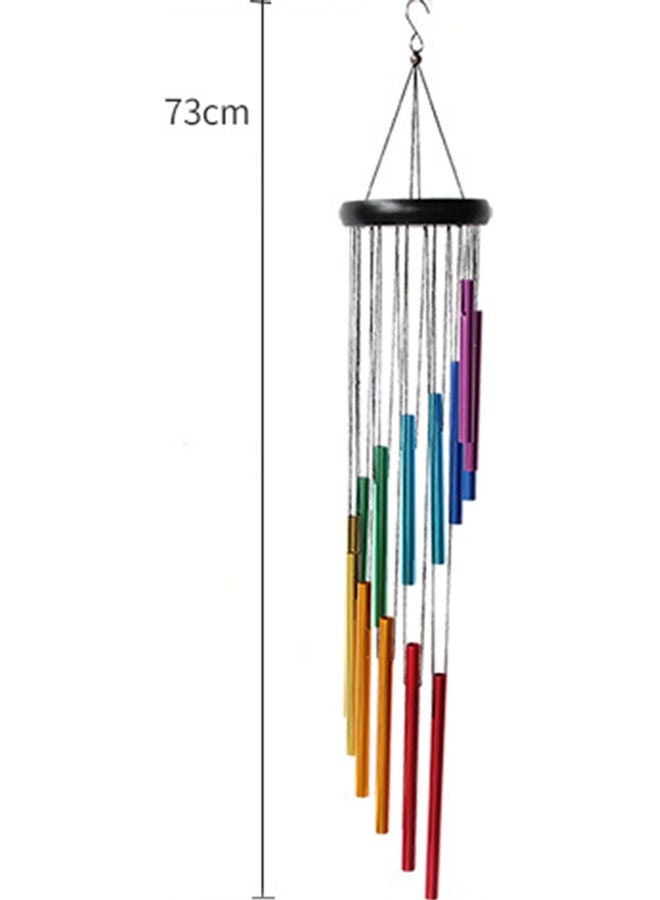 Generic - Eye-Catching Rust-Proof Spiral Hanging Wind Chime Multicolour - Image 1
