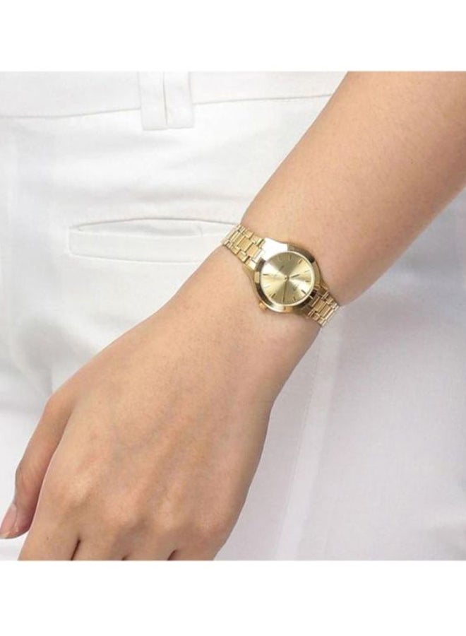 CASIO Women's Stainless Steel Analog Wrist Watch LTP-1128N-9ARDF - 27 mm - Gold - Image 4