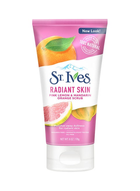 Radiant Skin Lemon And Mandarin Scrub Multicolour 170grams