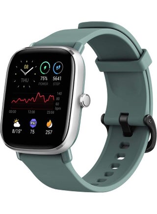 GTS2 Mini Smart Watch With Amazon Alexa Built-In Sage Green/Black - v1624353489/N48489029A_1