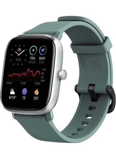 GTS2 Mini Smart Watch With Amazon Alexa Built-In Sage Green/Black