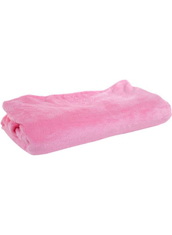 Mintra - Blanket With Its Soft Textile Combination Pink 220X240cm - Image 1