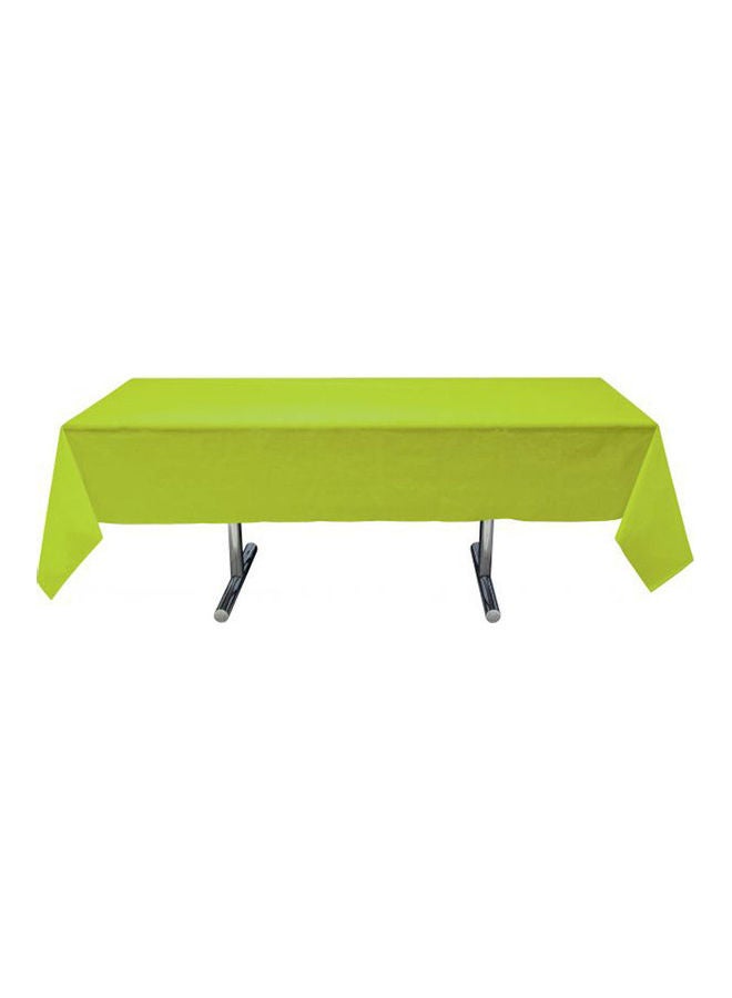 Plastic Table Covers Green 