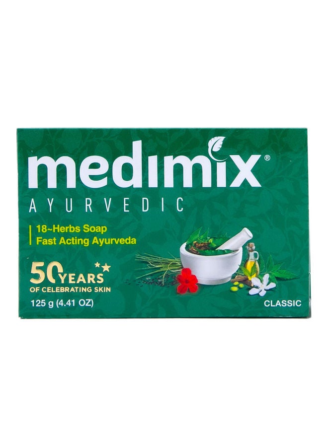Medimix Classic 18 Herbs Soap Green 125grams 