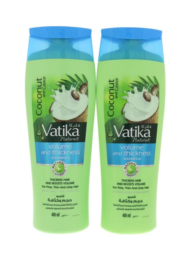 دابر شامبو فاتيكا لتكثيف الشعر وزيادة حجمه (مجموعة من عبوتين) 400ملليلتر - Image 1