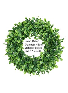 Generic Garland Hanging Artificial Leaves Green 42cm  - Image 3