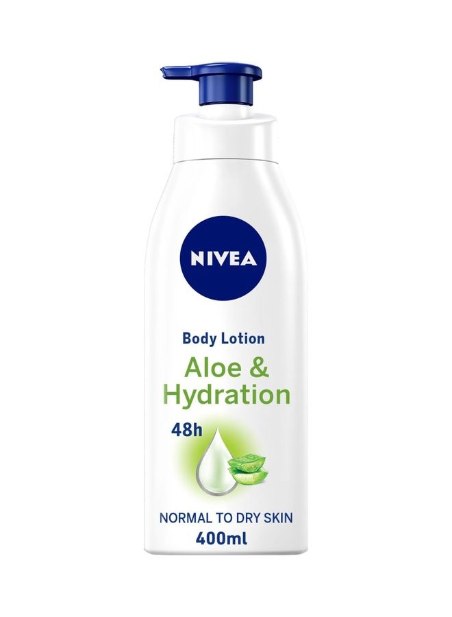 Nivea Aloe And Hydration Moisture Body Lotion White 400ml 