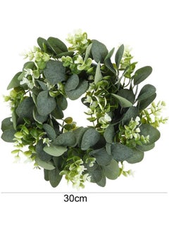 Generic Garland Hanging Artificial Leaves Green 30cm  - Image 2