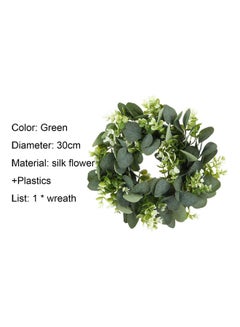 Generic Garland Hanging Artificial Leaves Green 30cm  - Image 3