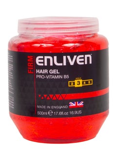 ENLIVEN Firm Hair Gel Red 500ml 