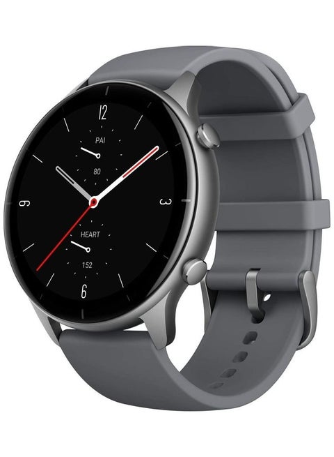 GTS 2e Smartwatch With 24 Hours Heart Rate Slate Grey
