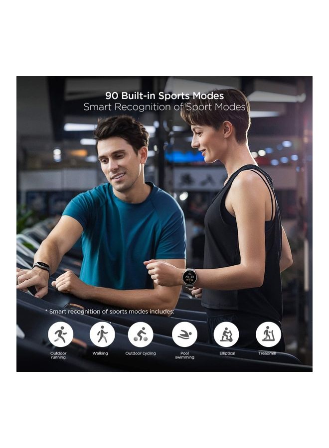 GTS 2e Smartwatch With 24 Hours Heart Rate Slate Grey