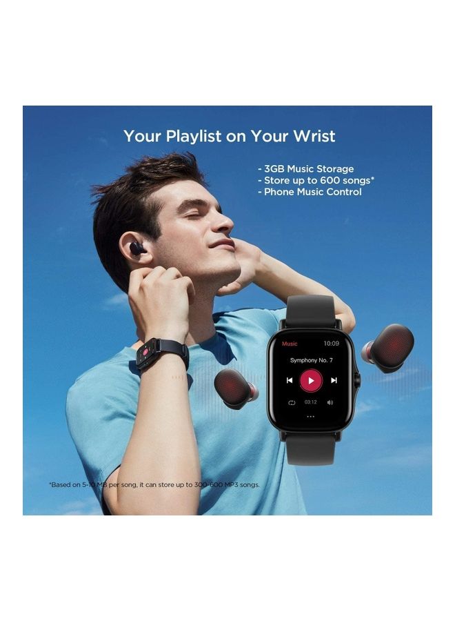 AMAZEFIT - GTS 2 Smartwatch With Alexa Built-In Black - Image 1