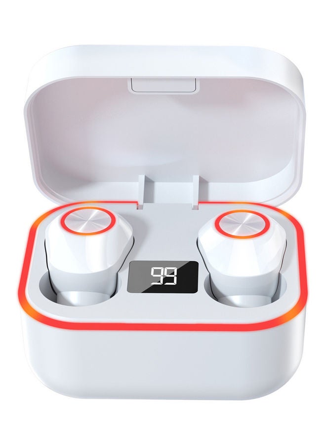 Bluetooth 5.1 In-Ear Headphones White - Image 1