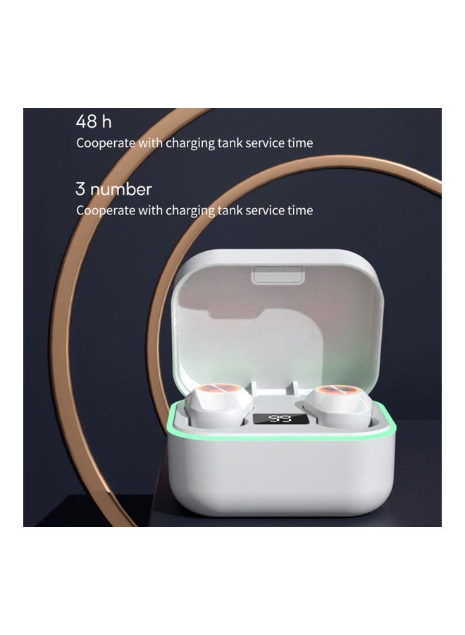 Bluetooth 5.1 In-Ear Headphones White - Image 4