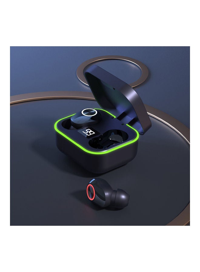 M8 Portable Bluetooth 5.1 Noise Reduction Wireless Earphones Black  - Image 3