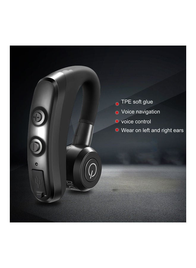 K5 Bluetooth 4.1 Stereo Rechargeable Earhook Black - Image 2