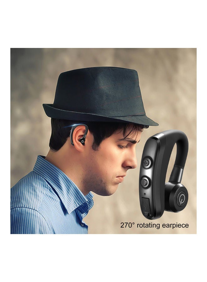 K5 Bluetooth 4.1 Stereo Rechargeable Earhook Black - Image 4