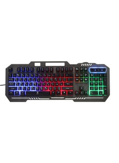 لينكس لوحة مفاتيح هانتر سلكية للألعاب بإضاءة RGB  - Image 1