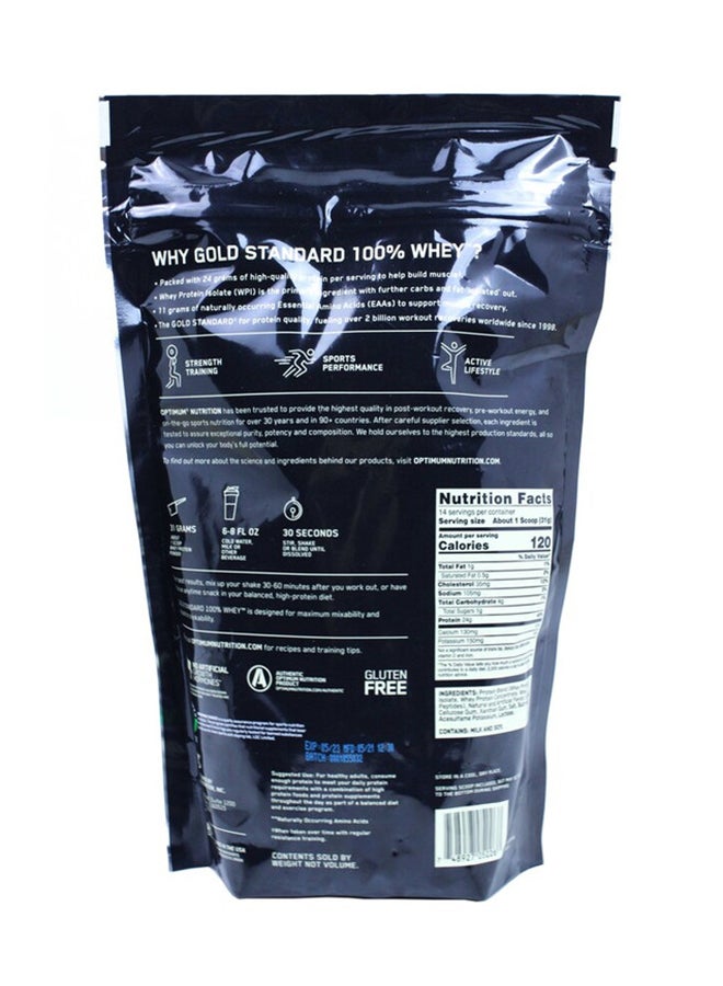 Optimum Nutrition Gold Standard 100% Whey Protein Powder Drink Mix - Vanilla Ice Cream - 454 Gram  - Image 2