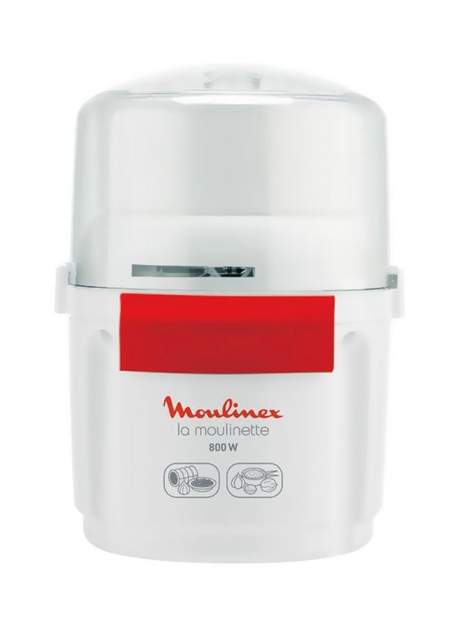 Moulinex La Moulinette Chopper With Blender, 250.0 ml 800.0 W AR6801EG White  - Image 2