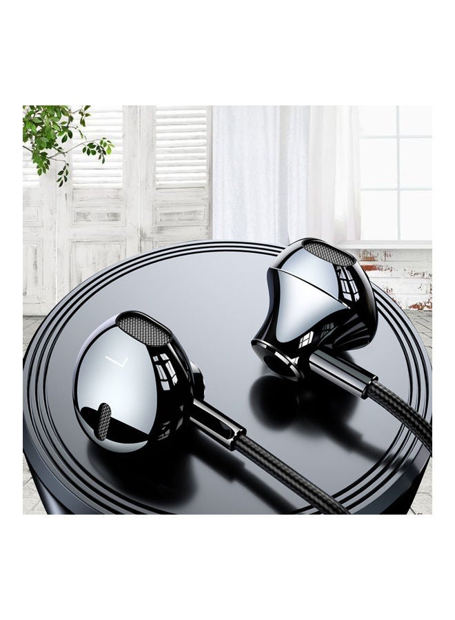 Deep Bass Earphones Black - Image 2