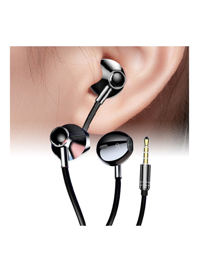 Deep Bass Earphones Black - Image 3