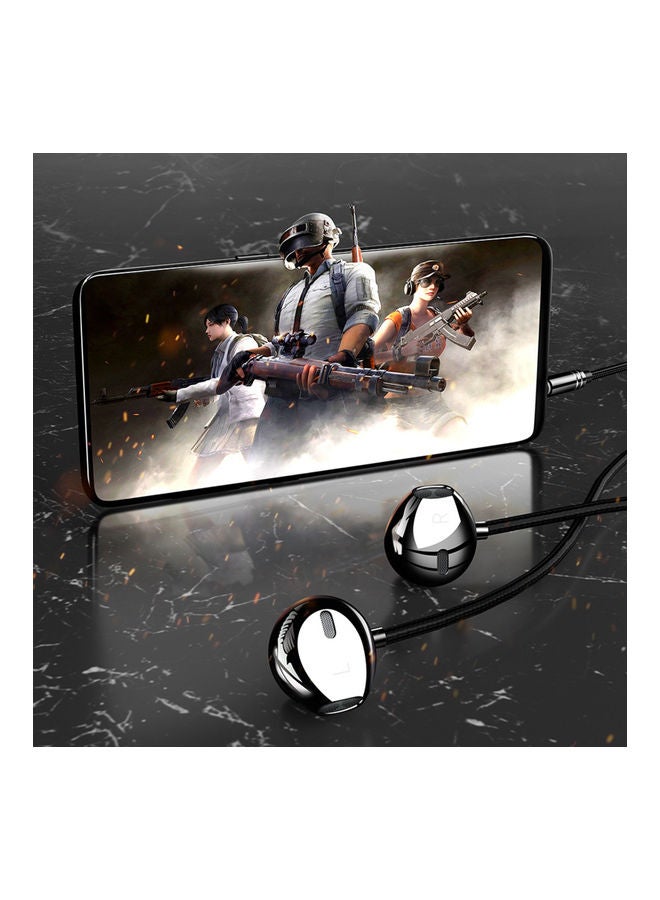 Deep Bass Earphones Black - Image 4