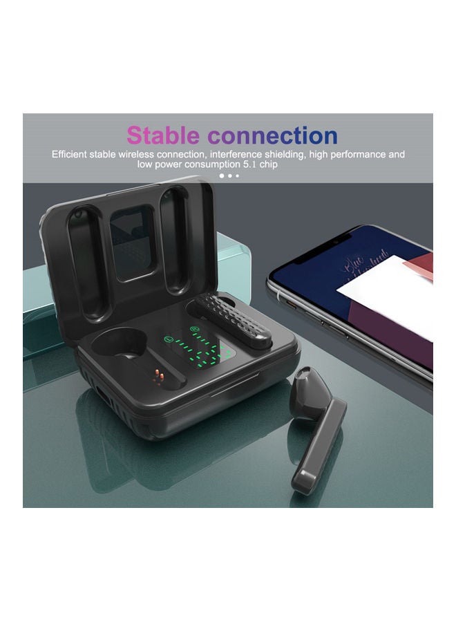 Q8 Bluetooth Earphones Black  - Image 2