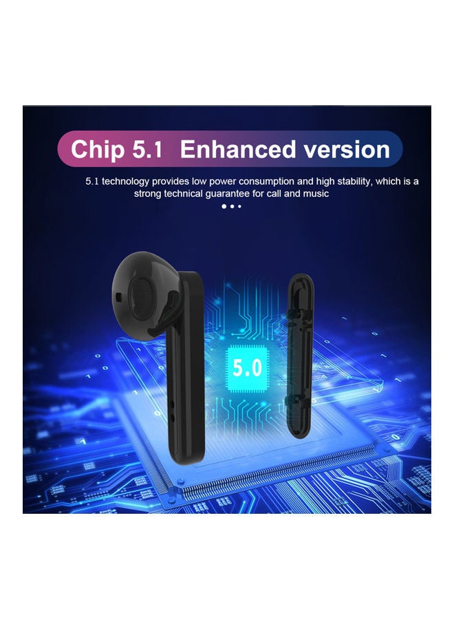 Q8 Bluetooth Earphones Black  - Image 3