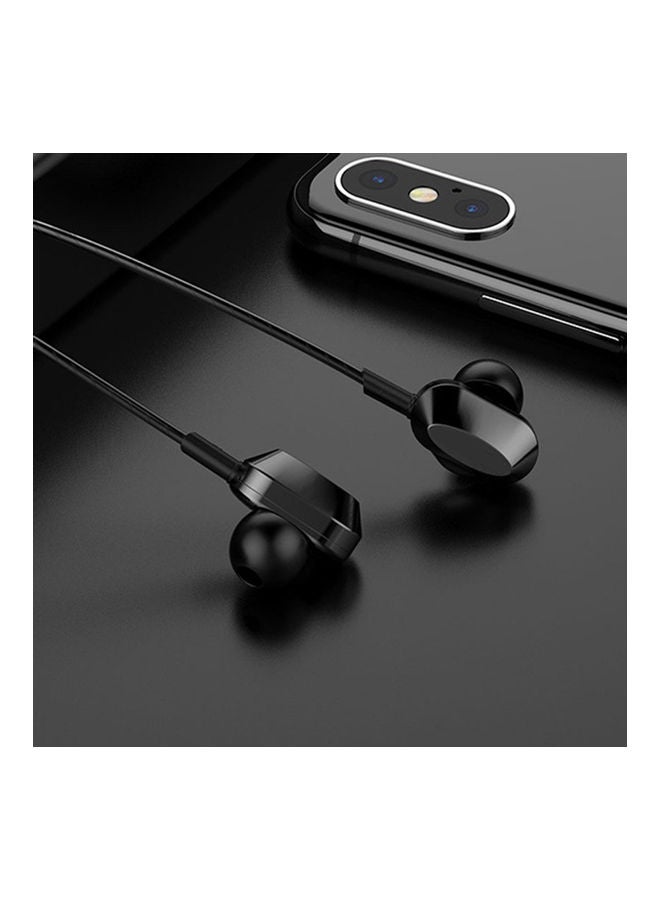 In Ear Super Bass Wired Headset Black - Image 4