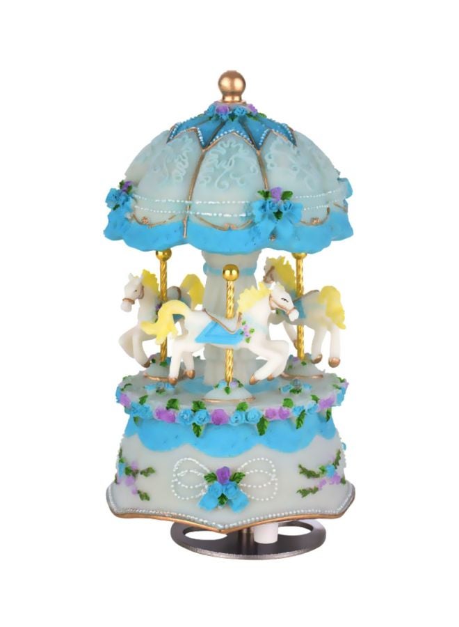 Muslady Castle In The Sky Musical Box Blue/White 170x85x85mm - Image 1