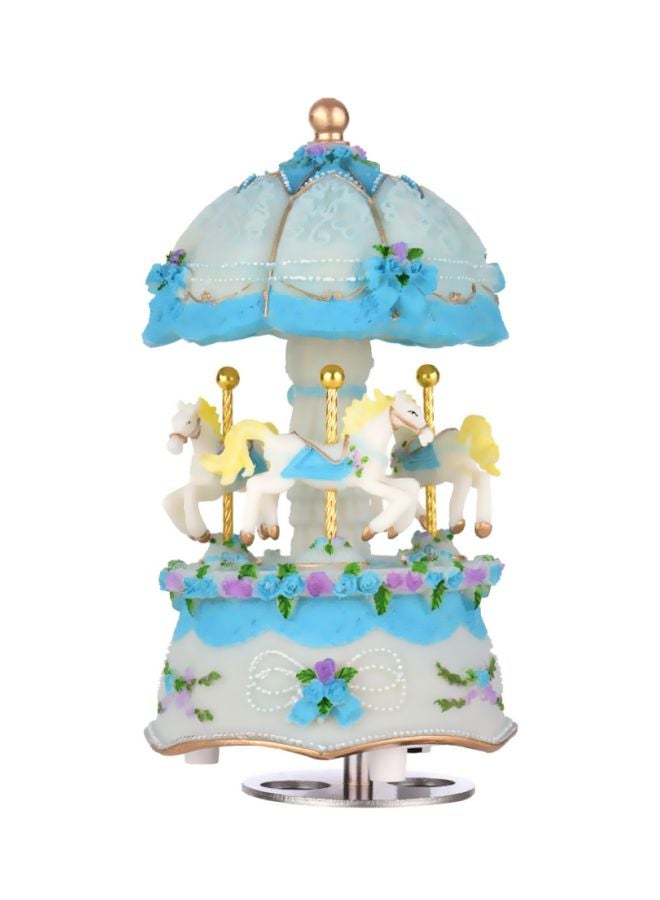 Muslady Castle In The Sky Musical Box Blue/White 170x85x85mm - Image 2