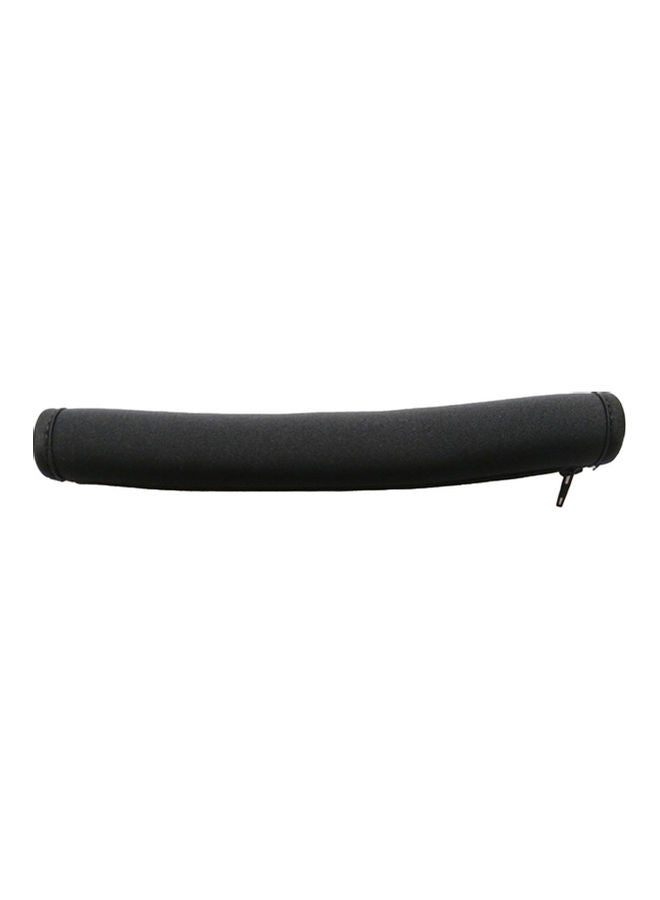 غطاء ربطة رأس بسحاب أسود - Image 1