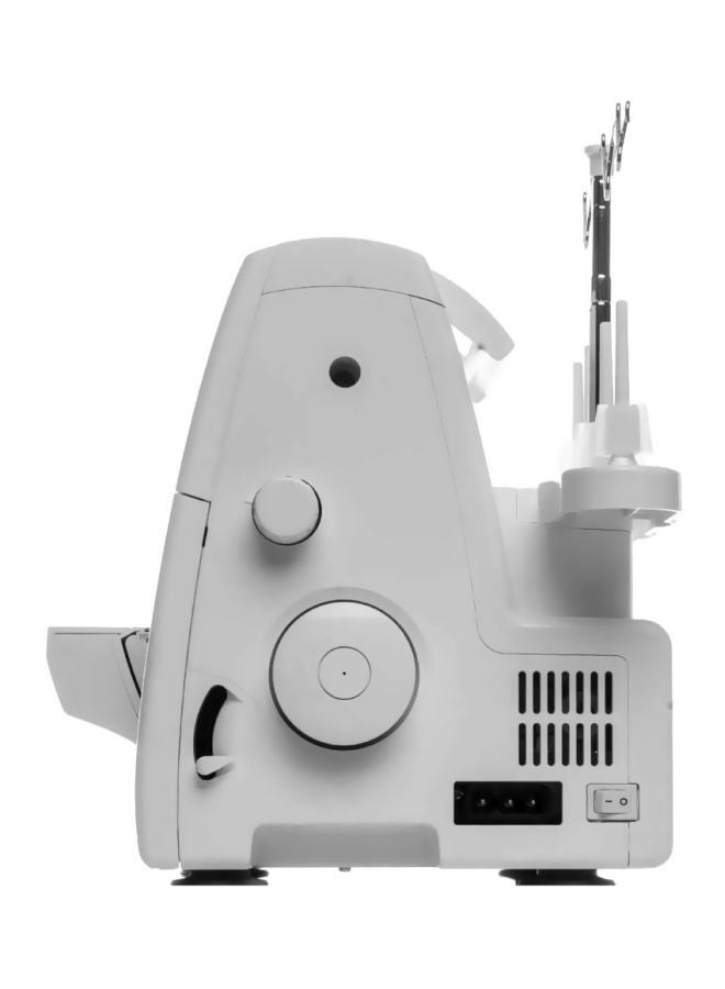 SINGER SGM-S0105 Serger Overlocker Machine, 2/3/4 Thread Capacity, 6 Built-In Stitches, 1,300 Stitches Per Minute, Adjustable Stitch Length, Width, Free Arm, And LED Light White - Image 5