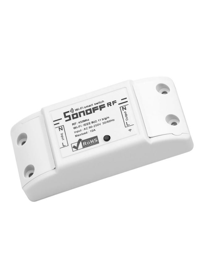 SONOFF - Rf Smart Switch Works With Wifi And Receiver White - Image 1