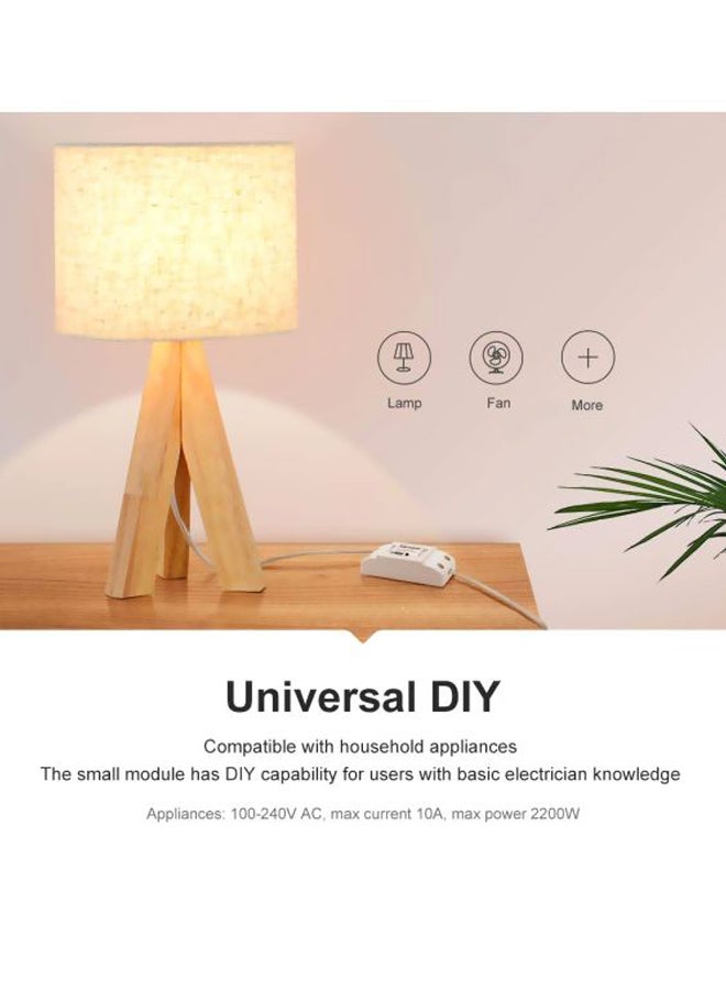 SONOFF - Rf Smart Switch Works With Wifi And Receiver White - Image 1