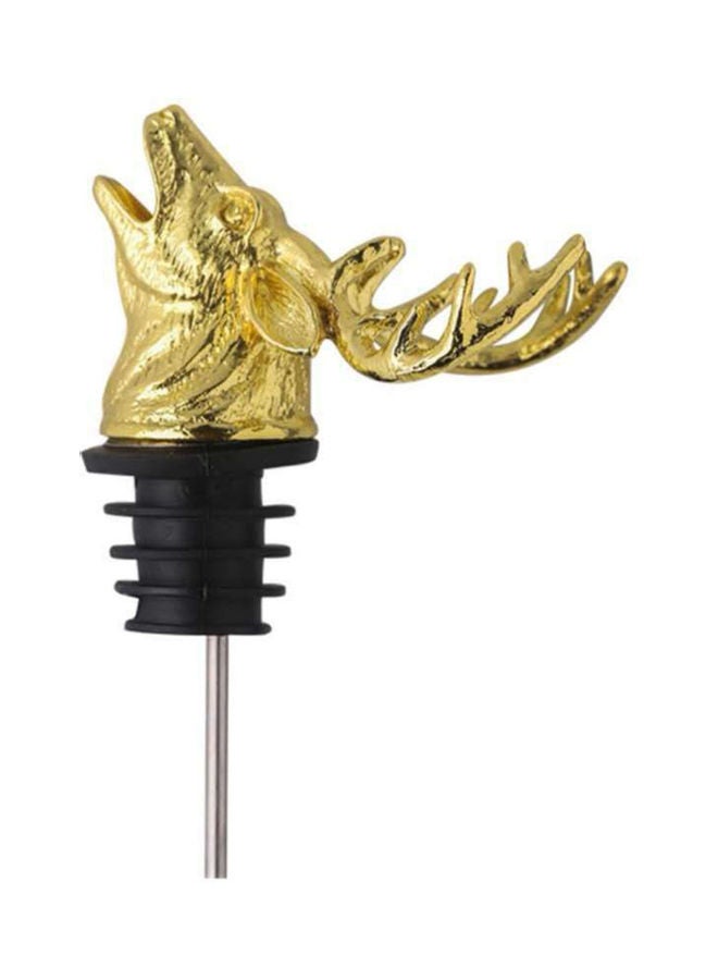 Generic Deer Shaped Wine Pourer Gold/Black/Silver  - Image 1