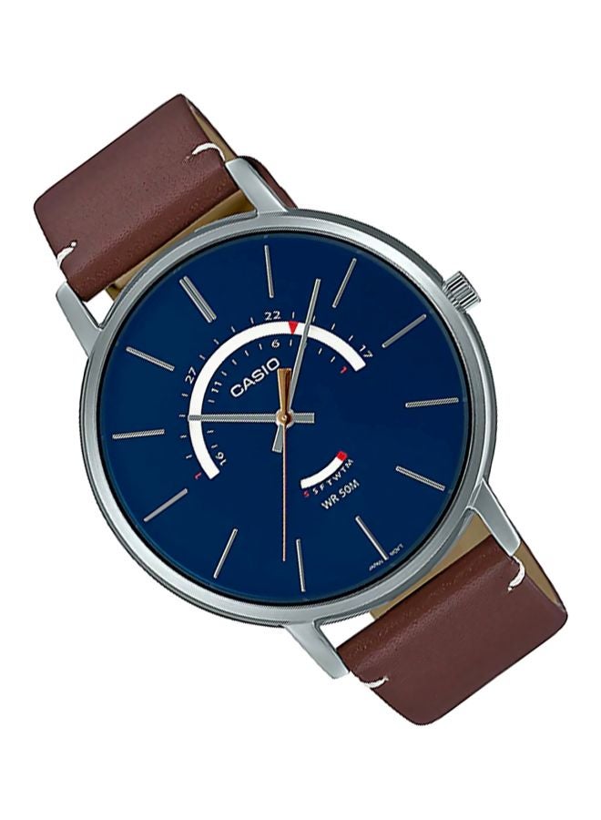 CASIO Men's Wrist Watch MTP-B105L-2AVDF - 50 mm - Brown - Image 2