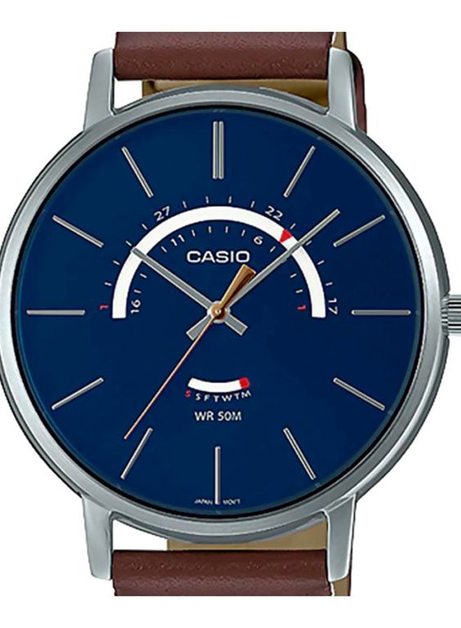 CASIO Men's Wrist Watch MTP-B105L-2AVDF - 50 mm - Brown - Image 4