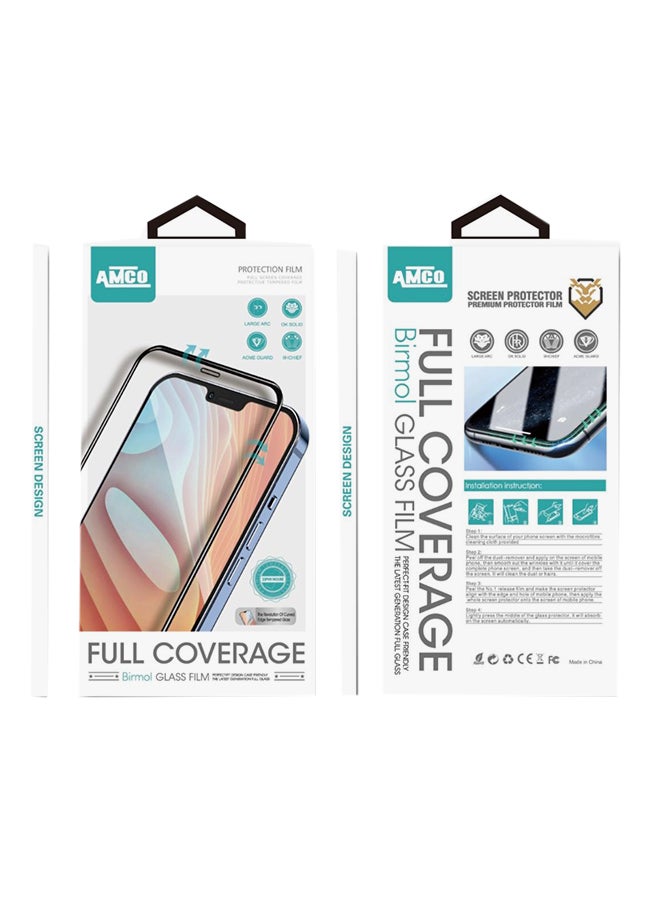 AMTCO 3D Privacy Glass Screen Protector For Apple iPhone 11 Pro Max/Xs Max Clear/Black  - Image 2